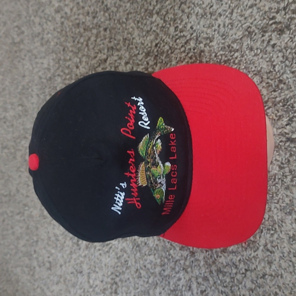 Nitti's Hunters Point Resort Mille Lacs Resort Embroidered Snapback Hat